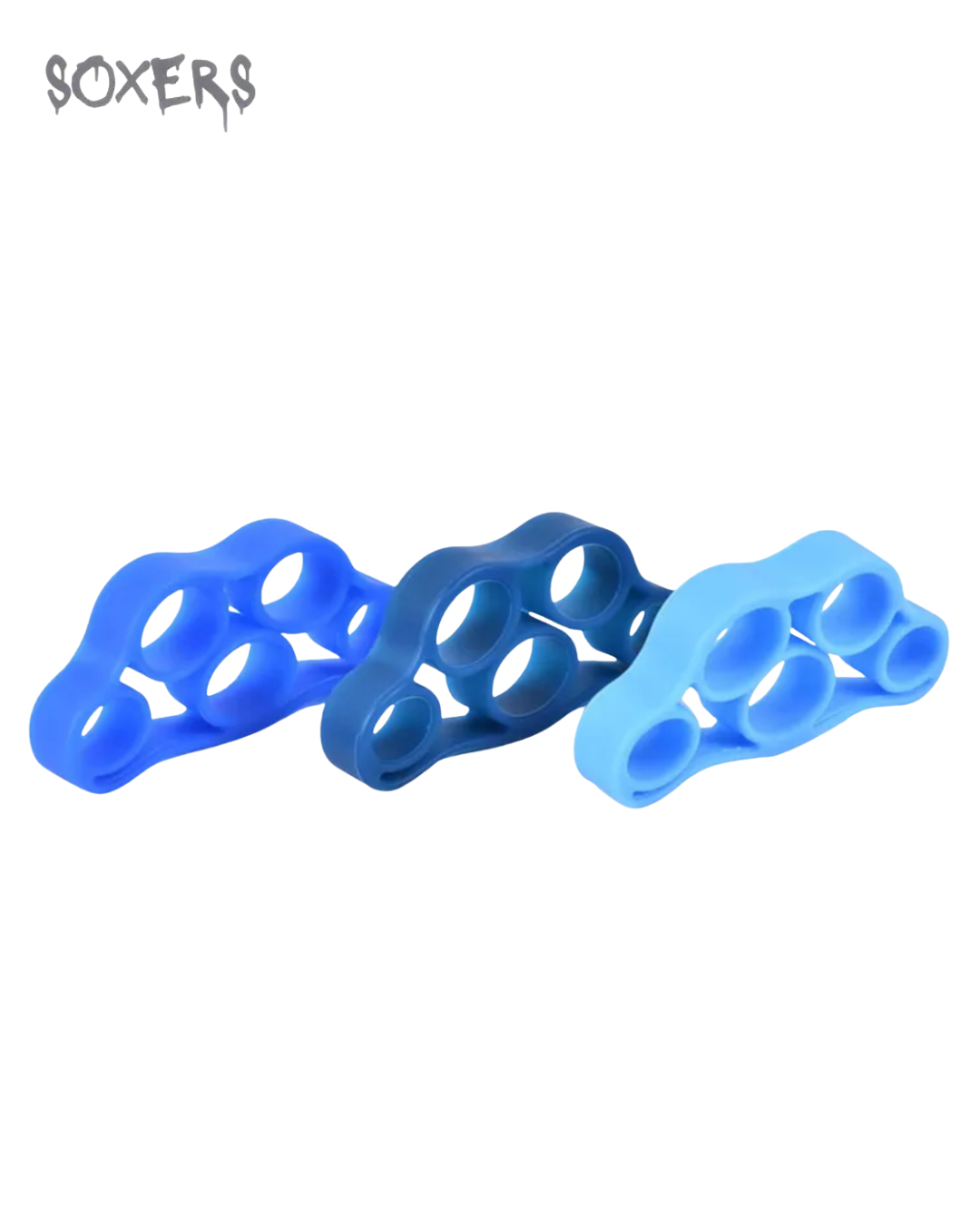 Silicone Hand Finger Strengthener Trainer Stretcher Exerciser Resistance Bands