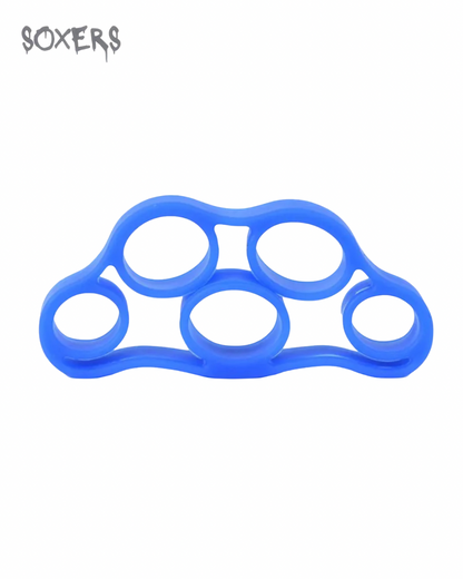 Silicone Hand Finger Strengthener Trainer Stretcher Exerciser Resistance Bands