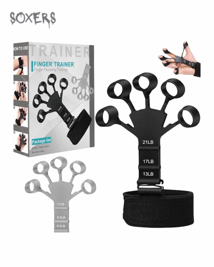 Grip Strength Trainer - Forearm Hand Strengthener Workout Equipment Tool - Hand Exercisers for Strength Finger Exerciser